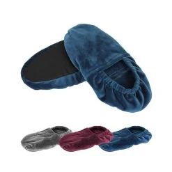 VIVEZEN Chaussons Chauffants Universels Taille 36 Au 43 - Bleu