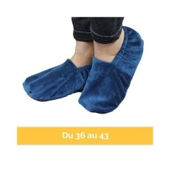 VIVEZEN Chaussons Chauffants Universels Taille 36 Au 43 - Bleu -Magasin TROTEC 1024 large 1569851149 taille bleu