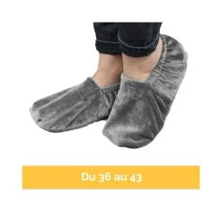 VIVEZEN Chaussons Chauffants Universels Taille 36 Au 43 - Gris 8 VIVEZEN Chaussons Chauffants Universels Taille 36 Au 43 - Gris -Magasin TROTEC 1025 large 1569851228 taille gris