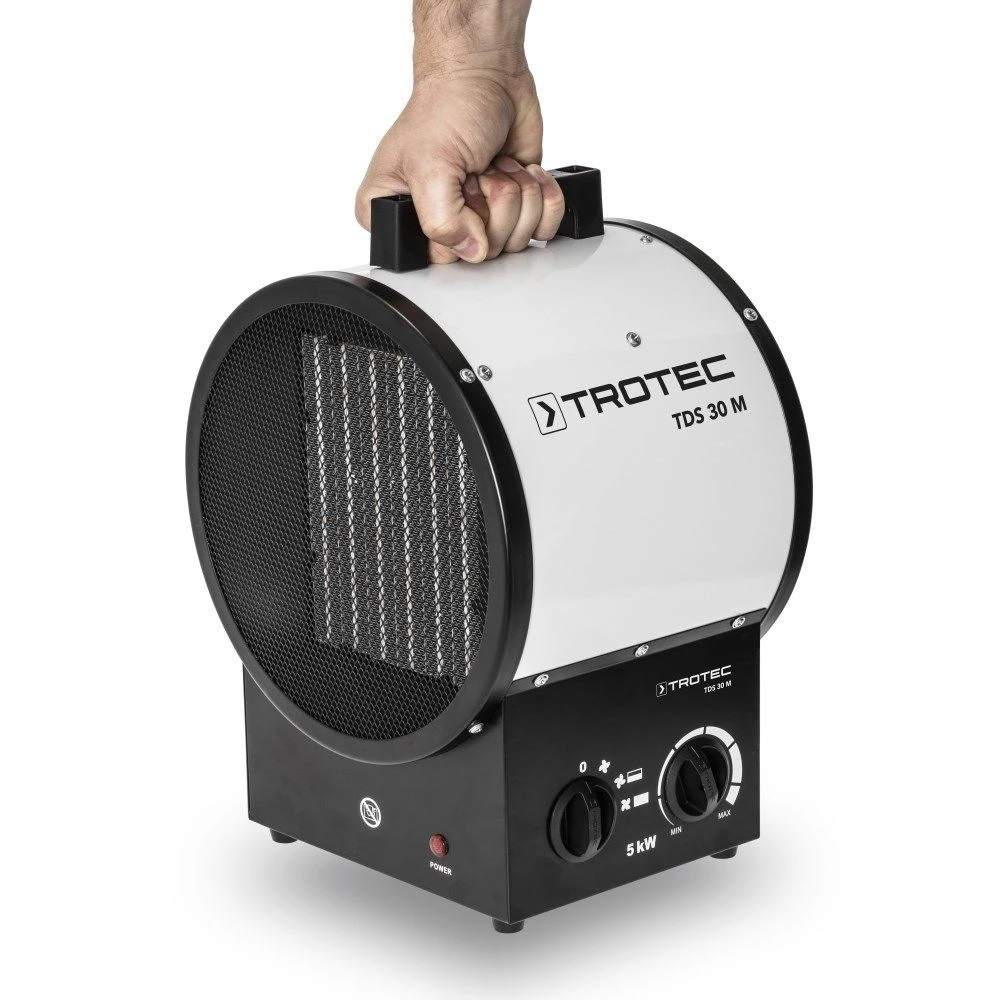 Trotec Chauffage Soufflant Céramique 5000W Gris 3 Trotec Chauffage Soufflant Céramique 5000W Gris