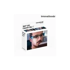 Marque Generique Clip LED Pour Lunettes 360° InnovaGoods (Pack De 2) 9 Marque Generique Clip LED Pour Lunettes 360° InnovaGoods (Pack De 2) -Magasin TROTEC 508033 large default