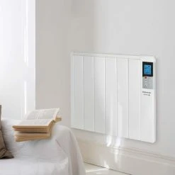 Taurus Radiateur Thermique à Inertie Sèche Avec écran 1200W Blanc