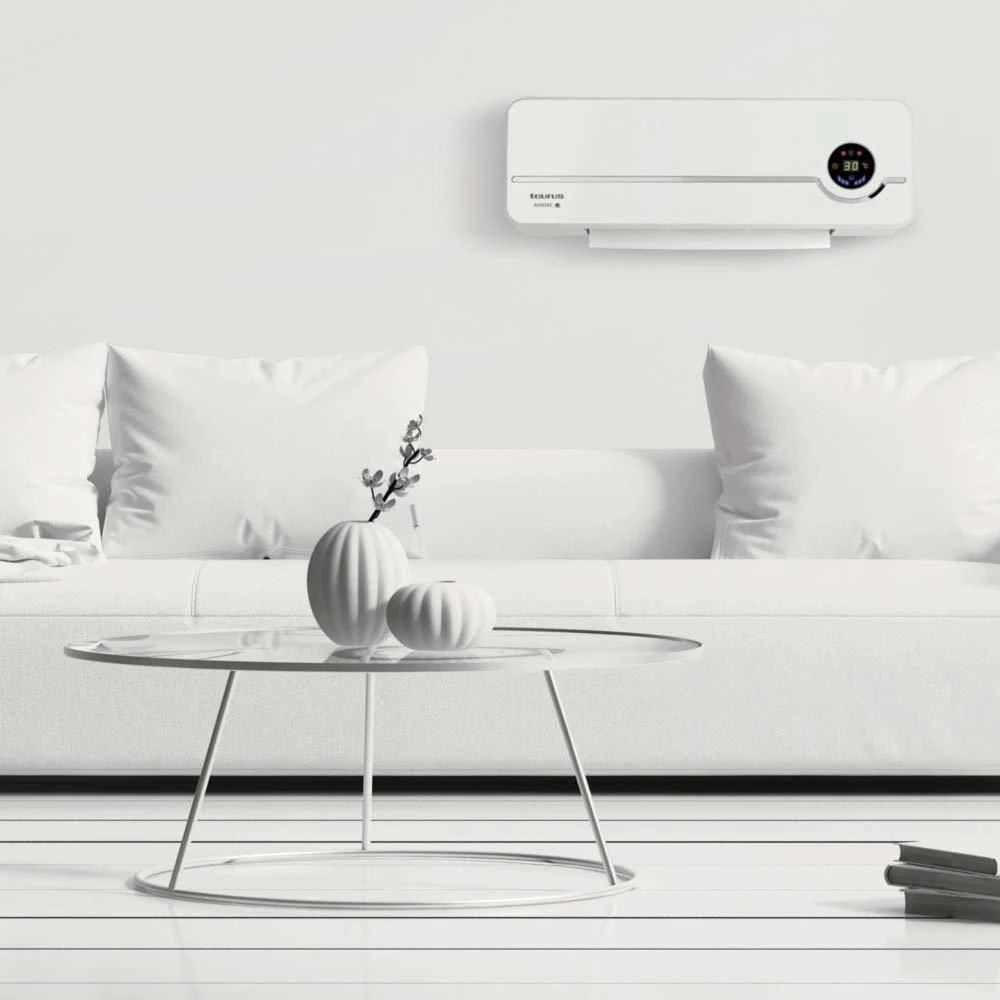 Taurus Radiateur Mural En Céramique Avec Minuterie Et écran LED 2000W 3 Taurus Radiateur Mural En Céramique Avec Minuterie Et écran LED 2000W