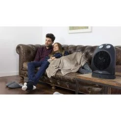 Cecotec Chauffage Soufflant Avec Thermostat Ajustable 2000W Noir