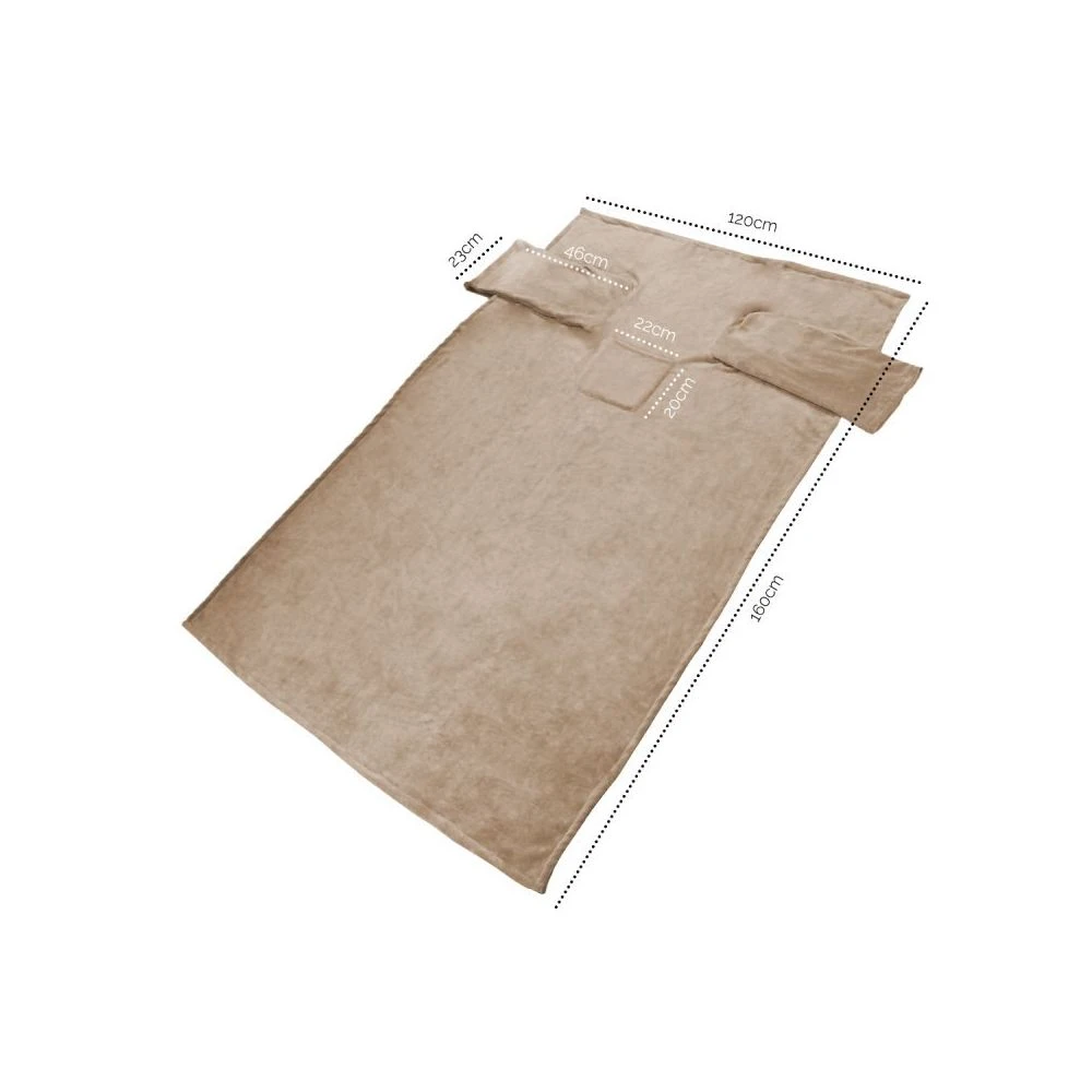 VIVEZEN Couverture Polaire Plaid Intégral Avec Manches Et Poche - Enfant Ou A... 4 VIVEZEN Couverture Polaire Plaid Intégral Avec Manches Et Poche - Enfant Ou A... – Image 2