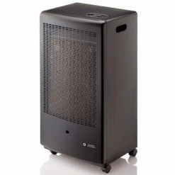 OLIMPIA SPLENDID 99383 Auxiliary Heater 3100W 80m³ GPL Butane Poêle Noir