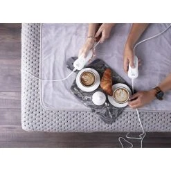 Adler Chauffe-lit électrique 150x160cm 8 Température Minuteur Lavable Adl... -Magasin TROTEC adler ad 7425 calienta camas electrico barato cama matrimonio 150 160 3 niveles temperatura 5