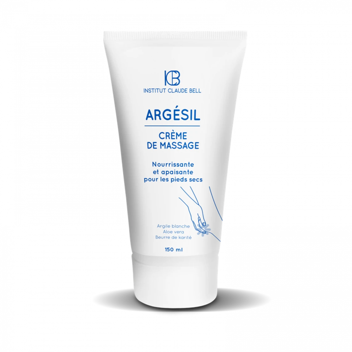 Claude Bell Argésil Crème Argile Blanche Régulatrice Pour Les Pieds 3 Claude Bell Argésil Crème Argile Blanche Régulatrice Pour Les Pieds