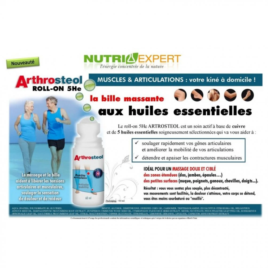 Ineldea ArthroSteol Roll-On 5He Protection Et Mobilité Articulaire 5 Ineldea ArthroSteol Roll-On 5He Protection Et Mobilité Articulaire – Image 3