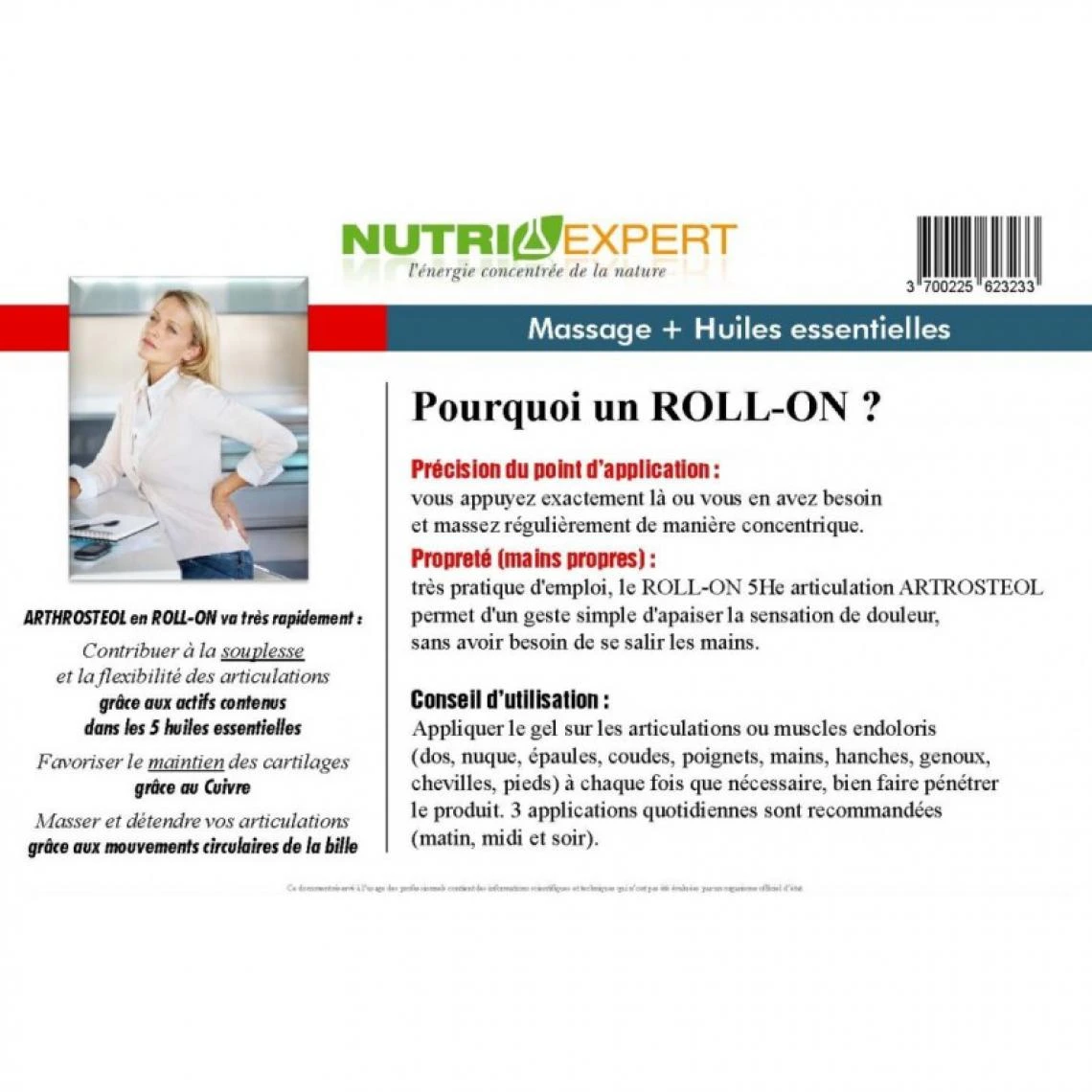 Ineldea ArthroSteol Roll-On 5He Protection Et Mobilité Articulaire 6 Ineldea ArthroSteol Roll-On 5He Protection Et Mobilité Articulaire – Image 4