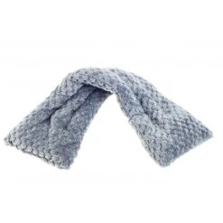 PELUCHO Bouillotte Tour De Cou Gris Pailleté - Made In France