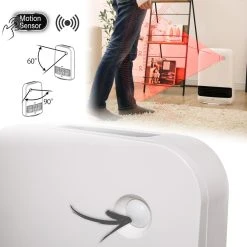 IRIS OHYAMA Chauffage D'appoint / Radiateur Soufflant Blanc Mobile Avec Capteur De... -Magasin TROTEC chauffage dappoint radiateur soufflant blanc mobile avec capteur de mouvement et minuteur 1500 w 11029456 28808602 1140x1140