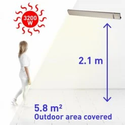 Sined Chauffage Infrarouge En Céramique Blanche Intérieur Extérieur Voreo... -Magasin TROTEC chauffage infrarouge en ceramique blanche interieur exterieur voreo xxl 10263334 26487030 1140x1140