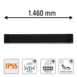 TROTEC Chauffage Radiant électrique Sans Lumière Rouge IRD 2400 Chau... -Magasin TROTEC chauffage radiant electrique sans lumiere trotec ird 2400 6808238 1009314 14 1140x1140