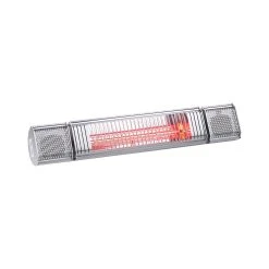 Semptec Chauffage Radiant Int./ext. 2000W Avec LED RGB Et HP Sans Fil