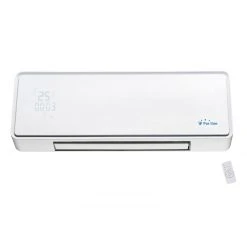 Purline Chauffage Soufflant 2000 W Façade En Verre Blanc Télécommande Et Mi...