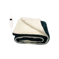 Purline Chauffe-lit électrique 160W Beige, Arrêt Automatique, 130x180cm