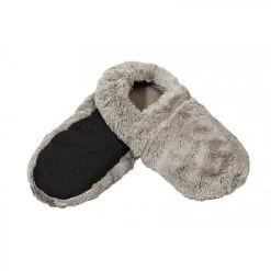 PELUCHO Chaussons Chauffants Gris