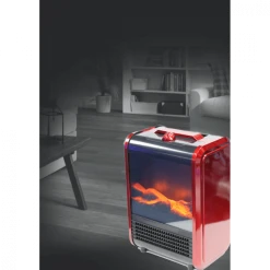 Venteo CHEMINEE ROUGE – MAX HEATER™ – CHEMINEE PORTABLE ET COMPACTE - R... -Magasin TROTEC cheminee rouge max heater cheminee portable et compacte rouge adulte effet flamme reglable 1500w 11701542 30836032 1140x1140