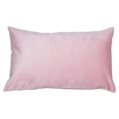 Totalcadeau Coussin Avec Fermeture éclair Rose - Coussin Decoration Maison Pas Ch...