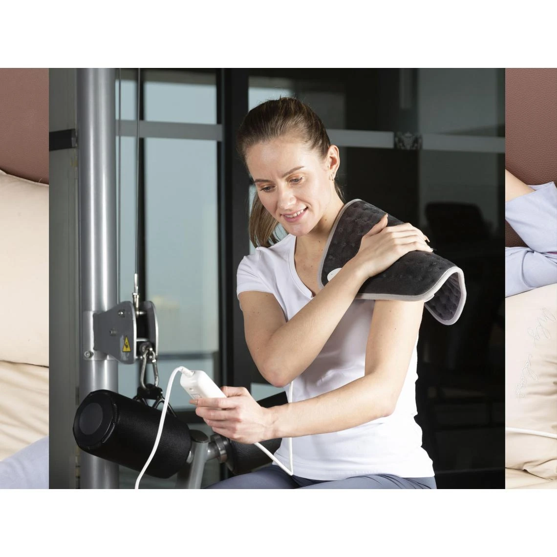 Purline Coussin Chauffant En Laine Grs 45x85cm 6 Purline Coussin Chauffant En Laine Grs 45x85cm – Image 4