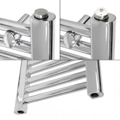 ECD Germany Radiateur Sèche-serviettes électrique Avec Résistance 9... -Magasin TROTEC ecd germany radiateur seche serviettes electrique avec resistance 900w 400 x 1200 mm chrome droit avec raccordement lateral seche serviettes 9040855 23560711 1140x1140