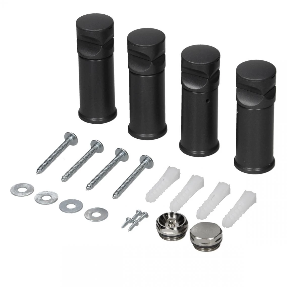 ECD Germany Sèche-Serviettes Design Sahara - 400 X 1800 Mm - Anthraci... 7 ECD Germany Sèche-Serviettes Design Sahara - 400 X 1800 Mm - Anthraci... – Image 5