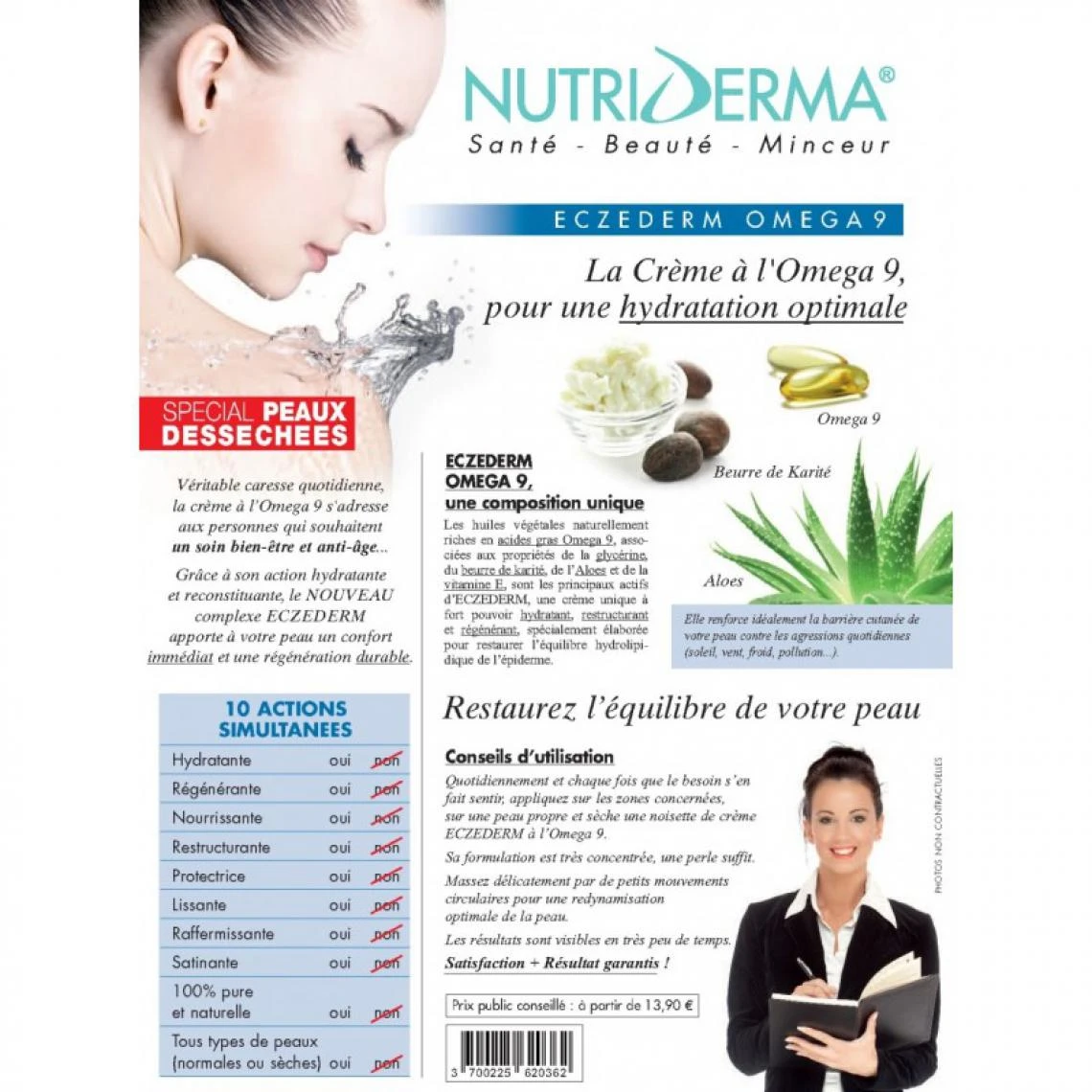 Ineldea EczeDerm Crème Aux Omega 9 4 Ineldea EczeDerm Crème Aux Omega 9 – Image 2