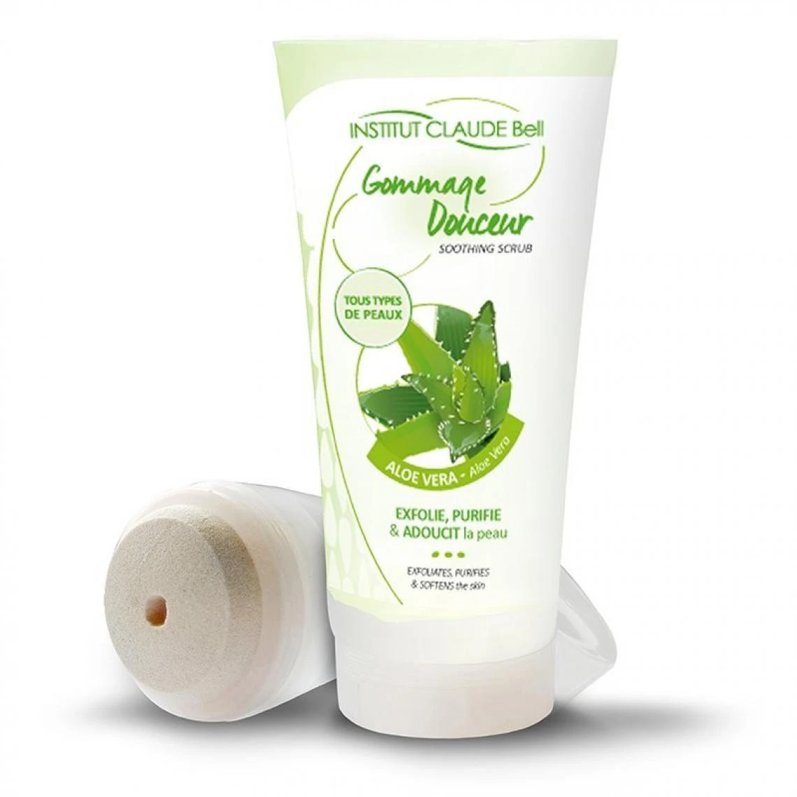 Claude Bell Gommage Douceur Corps Et Visage - Aloe Vera 3 Claude Bell Gommage Douceur Corps Et Visage - Aloe Vera