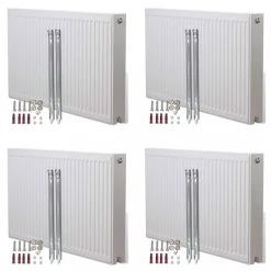 Icaverne - Radiateurs Collection Radiateurs à Convecteur à Connecteu... -Magasin TROTEC icaverne radiateurs collection radiateurs a convecteur a connecteurs au fond 4 pcs 120x10x60cm 9040355 23558465 1140x1140