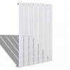 Icaverne - Radiateurs Ensemble Radiateur Panneau Blanc 542 Mm X 900 Mm