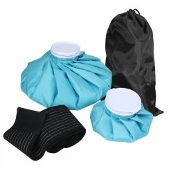 VIVEZEN Kit De 2 Poches De Glace Réutilisables Chaud-froid Avec Sangle Pour T...