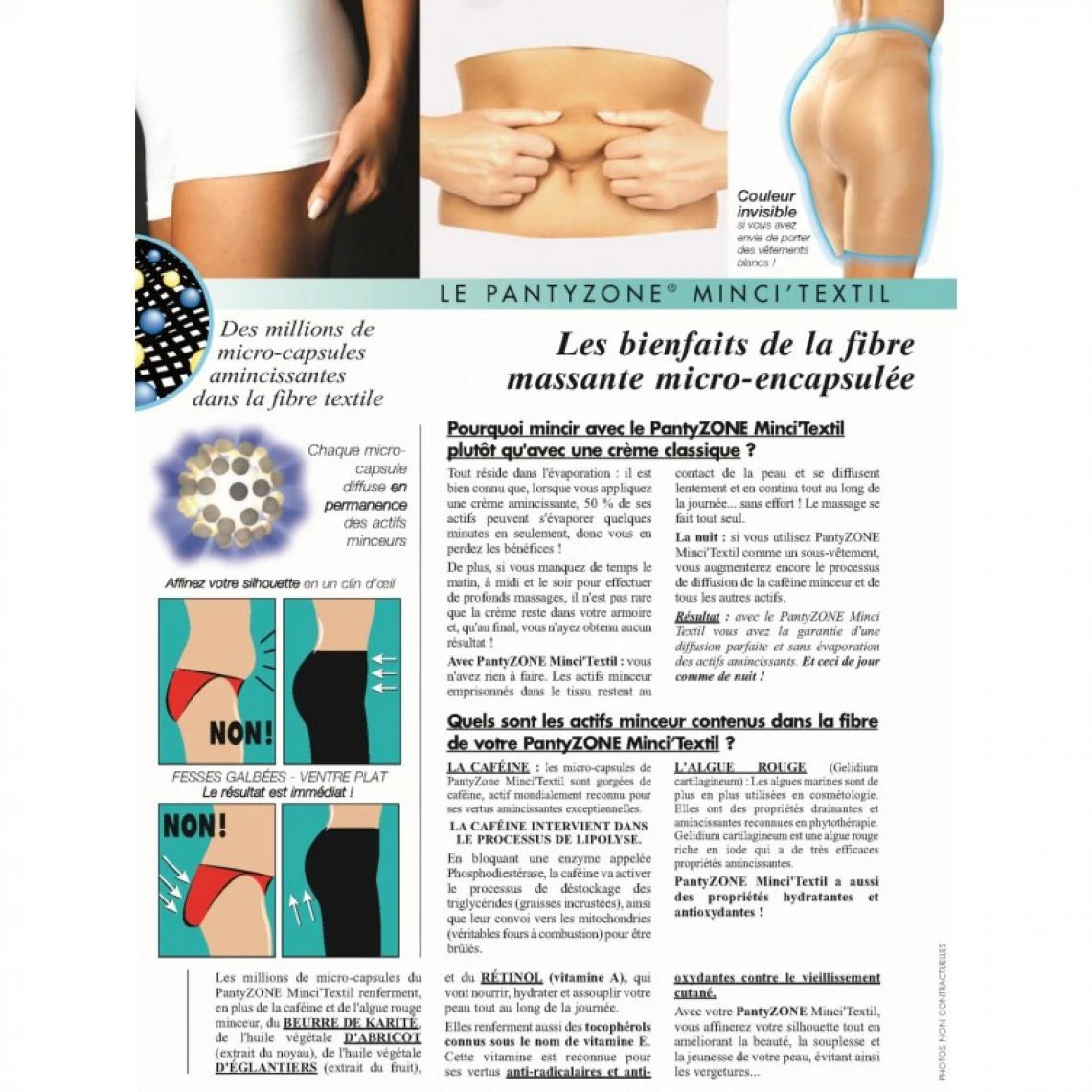 Ineldea MinciTextil Textile Intelligent Minceur Panty - PantyZone (Beige - XXL... 5 Ineldea MinciTextil Textile Intelligent Minceur Panty - PantyZone (Beige - XXL... – Image 3