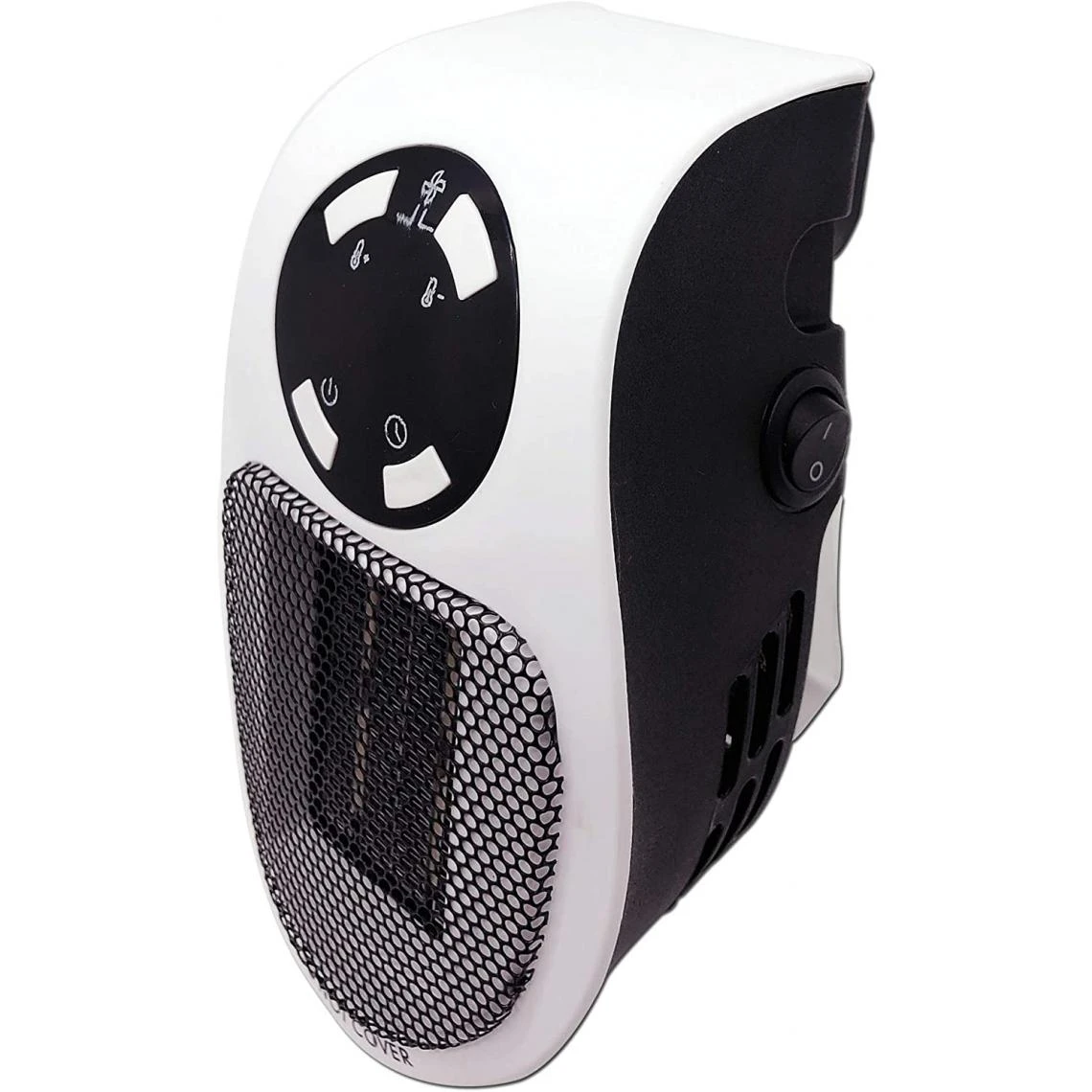 Vendos85 Mini Chauffage Avec Thermostat Réglable 400W Blanc Noir 3 Vendos85 Mini Chauffage Avec Thermostat Réglable 400W Blanc Noir