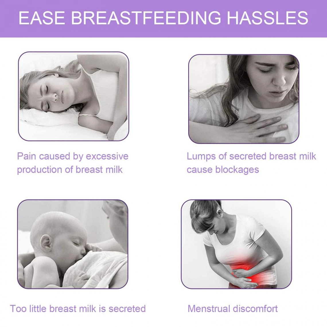 Marque Generique Pack De Thérapie Mammaire Bead Ice Pack Pads Hot Or Cold Use Massager... 7 Marque Generique Pack De Thérapie Mammaire Bead Ice Pack Pads Hot Or Cold Use Massager... – Image 5