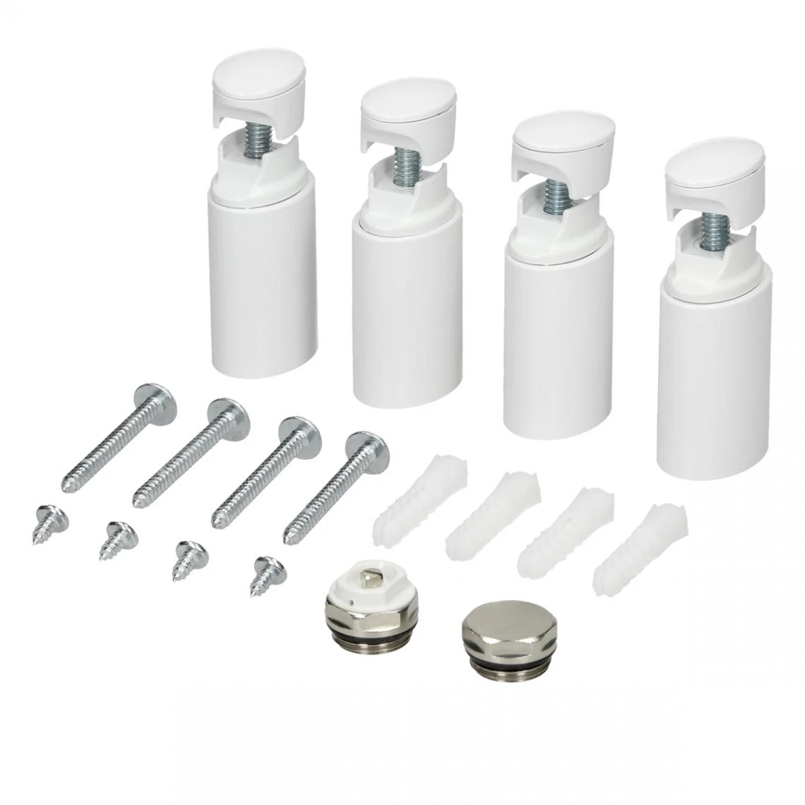 ECD GERMANY Radiateur Chauffage Sèche Serviettes Bain Chrome Blanc De Côtè Droi... 7 ECD GERMANY Radiateur Chauffage Sèche Serviettes Bain Chrome Blanc De Côtè Droi... – Image 5