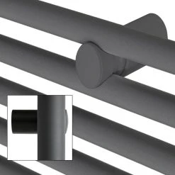 ECD GERMANY Radiateur De Salle De Bain Sahara 750 X 1500 Mm Anthracite Courbe Avec... 8 ECD GERMANY Radiateur De Salle De Bain Sahara 750 X 1500 Mm Anthracite Courbe Avec... -Magasin TROTEC radiateur de salle de bain sahara 750 x 1500 mm anthracite courbe avec connexion centrale 9040341 23558411 1140x1140