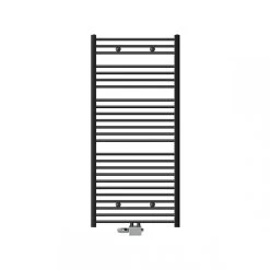 ECD GERMANY Radiateur De Salle De Bain Sahara 750 X 1500 Mm Anthracite Courbe + Ra...