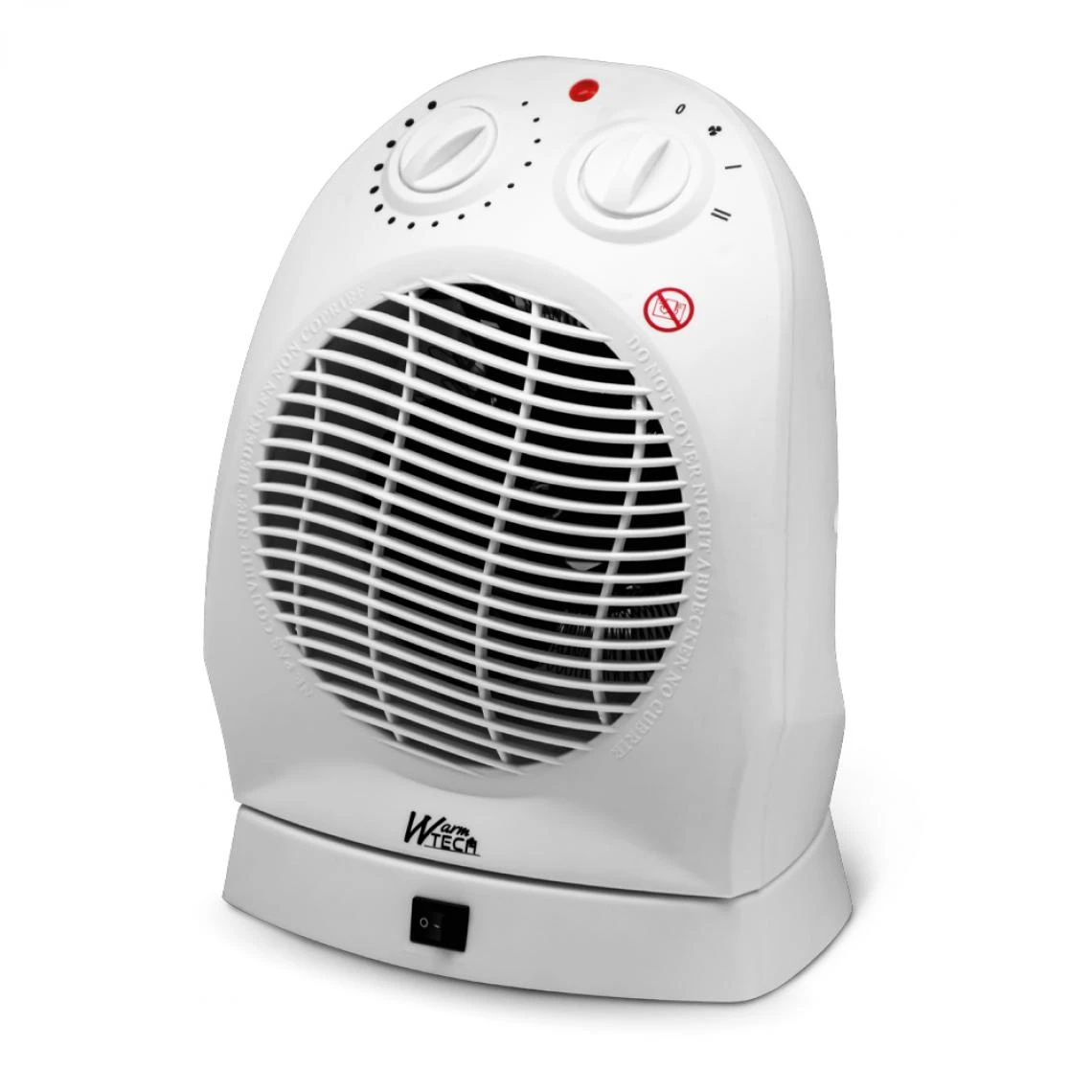 Radiateur Soufflant 2000W Oscillant Avec Thermostat - Warm Tech 3 Radiateur Soufflant 2000W Oscillant Avec Thermostat - Warm Tech