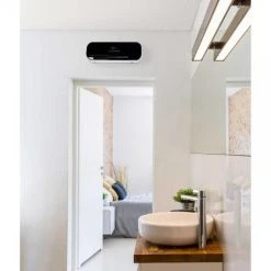 Supra RADIATEUR SOUFFLANT CERAMIQUE MURAL - Blanc/noir - Programmation - Ion... -Magasin TROTEC radiateur soufflant ceramique mural blancnoir programmation ioni supra tempo 3562708 23332399 1140x1140