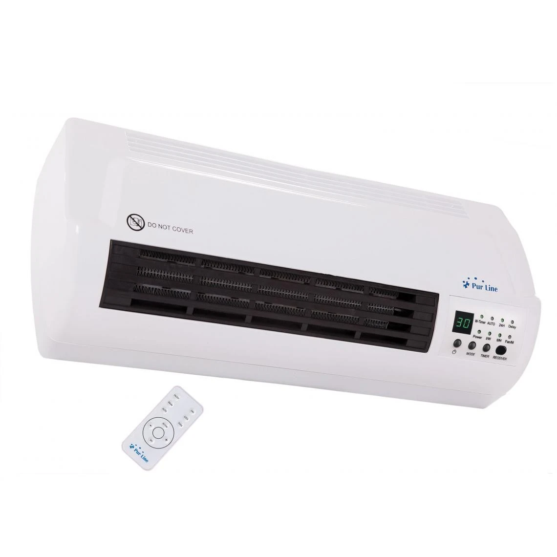 Purline Radiateur Split Céramique 2000 W, Mural, Blanc, Télécommande, Minut... 7 Purline Radiateur Split Céramique 2000 W, Mural, Blanc, Télécommande, Minut... – Image 5