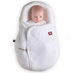 RED CASTLE Couverture Bébé Cocoonacover Léger 1,0 Tog Blanc