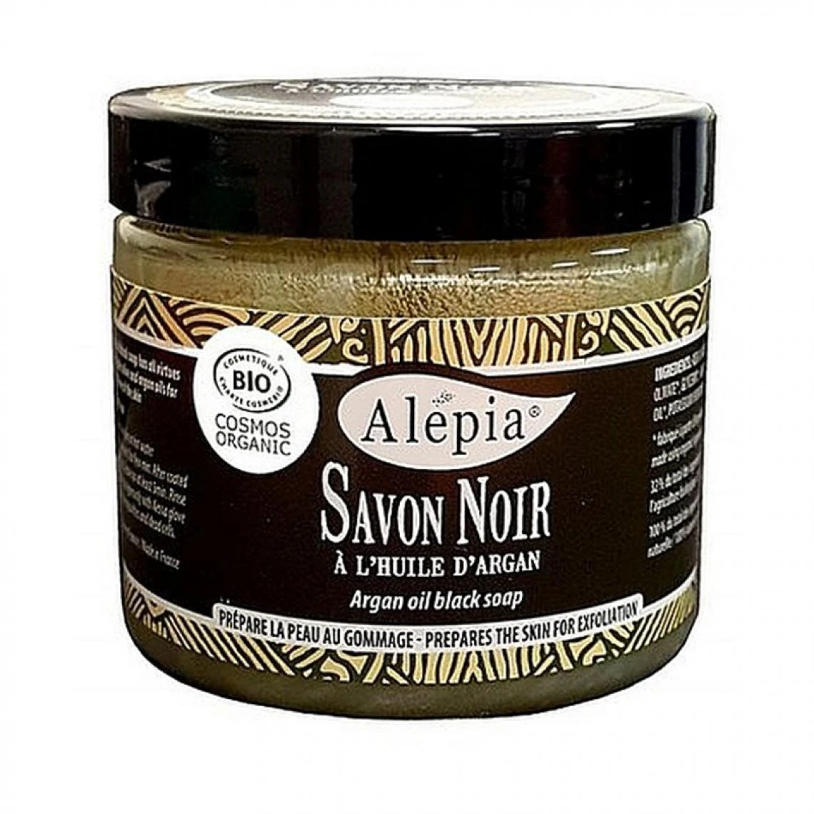 Alepia Savon Noir BIO Premium à L'Huile D'Argan 3 Alepia Savon Noir BIO Premium à L'Huile D'Argan
