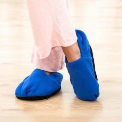 Shop Story SHOP-STORY - HOT SOX BLUE : Chaussons Chauffants Micro-Ondes -Magasin TROTEC shop story hot sox blue chaussons chauffants micro ondes 11752450 31001868 1140x1140