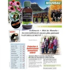 Ineldea Sirop Echinacée Et Miel De Manuka