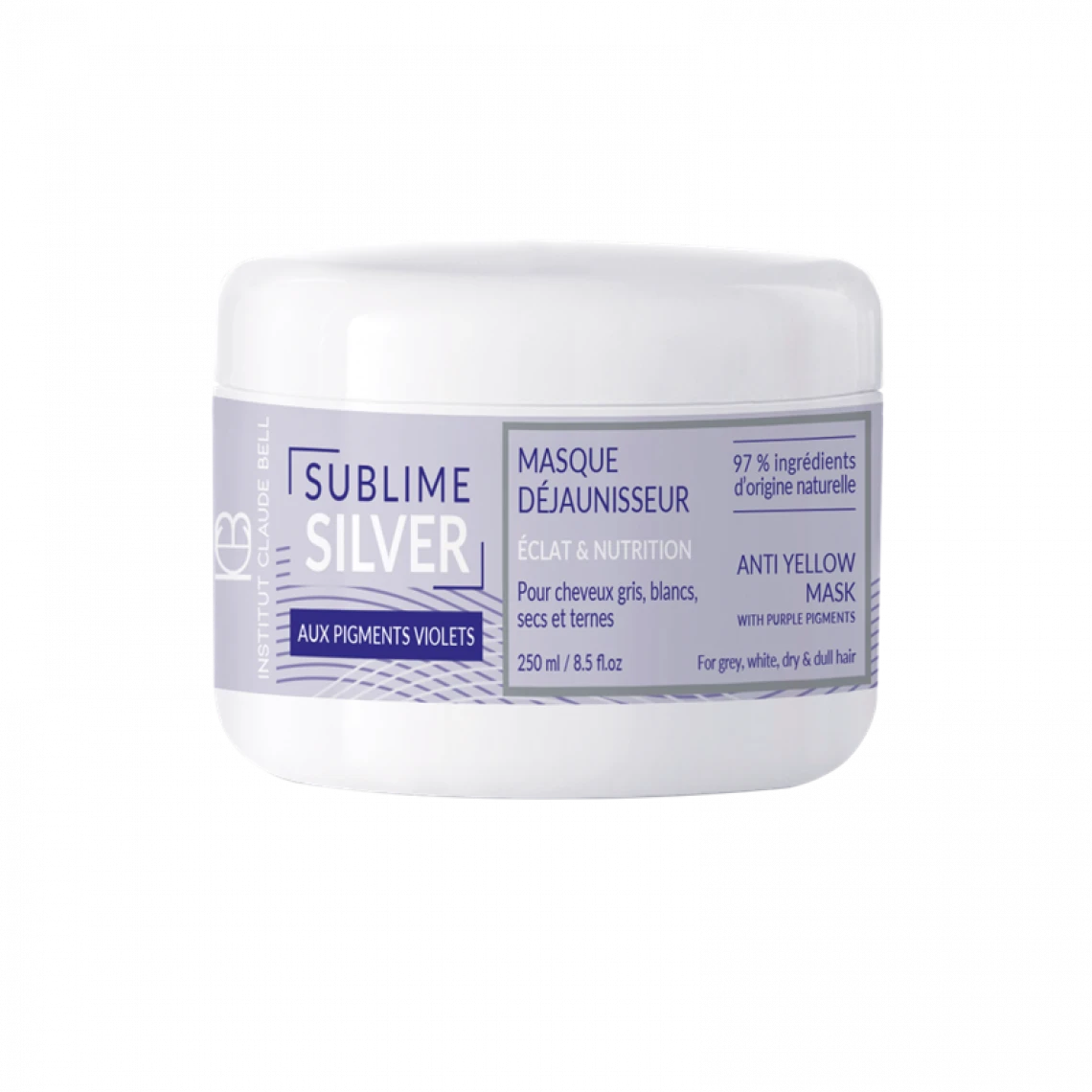 Claude Bell Sublime Silver Masque Déjaunisseur Eclat Et Nutrition 3 Claude Bell Sublime Silver Masque Déjaunisseur Eclat Et Nutrition