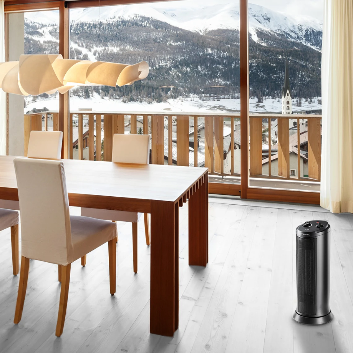 TROTEC Chauffage Soufflant Céramique TFC 19 E, 1200 W/2000 W, Radiate... 7 TROTEC Chauffage Soufflant Céramique TFC 19 E, 1200 W/2000 W, Radiate... – Image 5