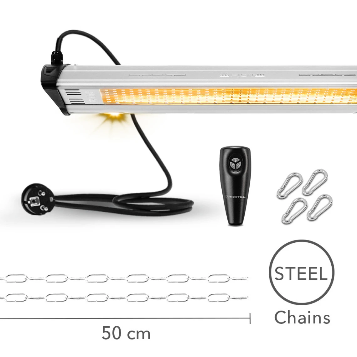 TROTEC Radiant De Plafond Design IR 2000 C, Chauffage D'extérieur, Ch... 6 TROTEC Radiant De Plafond Design IR 2000 C, Chauffage D'extérieur, Ch... – Image 4