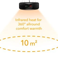 TROTEC Radiant Suspendu Design IR 1550 SC, Chauffage D'appoint D'exté... -Magasin TROTEC trotec radiant suspendu design ir 1550 sc 10205618 1009328 28 1140x1140