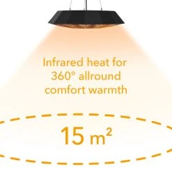 TROTEC Radiant Suspendu Design IR 2010 SC, Chauffage D'extérieur, Cha... -Magasin TROTEC trotec radiant suspendu design ir 2010 sc 11659890 1009334 34 1140x1140